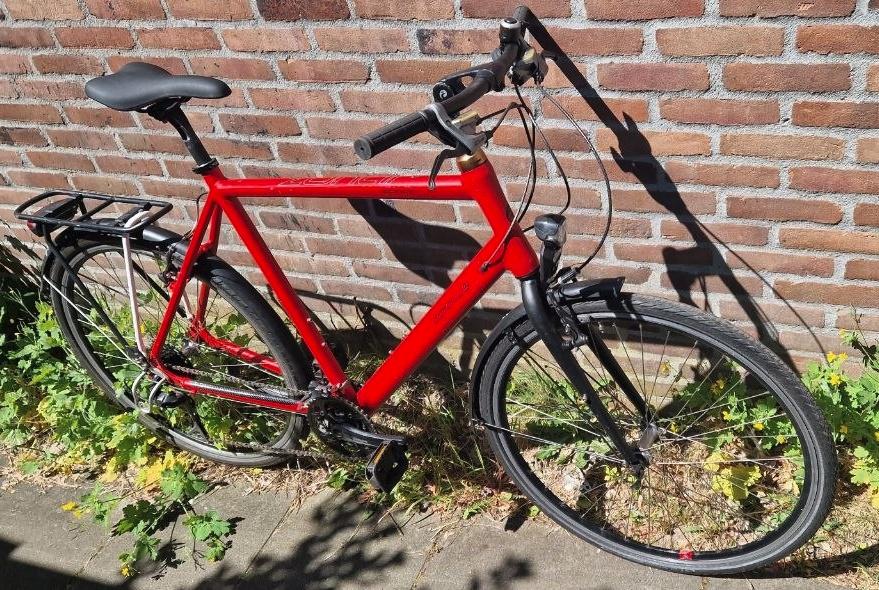 Batavus Zonar Tour Fiets maat 61 15kg 3x 9 speed Shimano, Fietsen en Brommers, Ophalen, Gebruikt, Velgrem, Versnellingen
