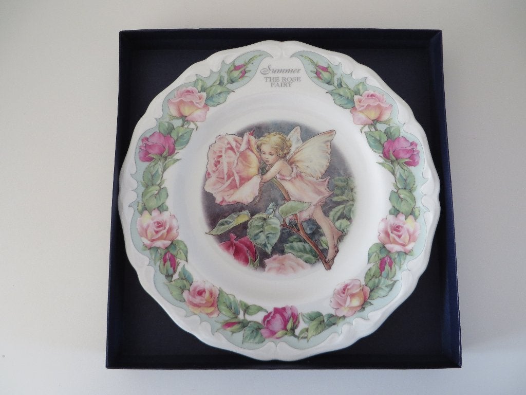 Wandbord Royal Worcester, Rose fairy. Nr 608 Limited editie, Nieuw, Handgemaakt, Wandtegel, Klassiek