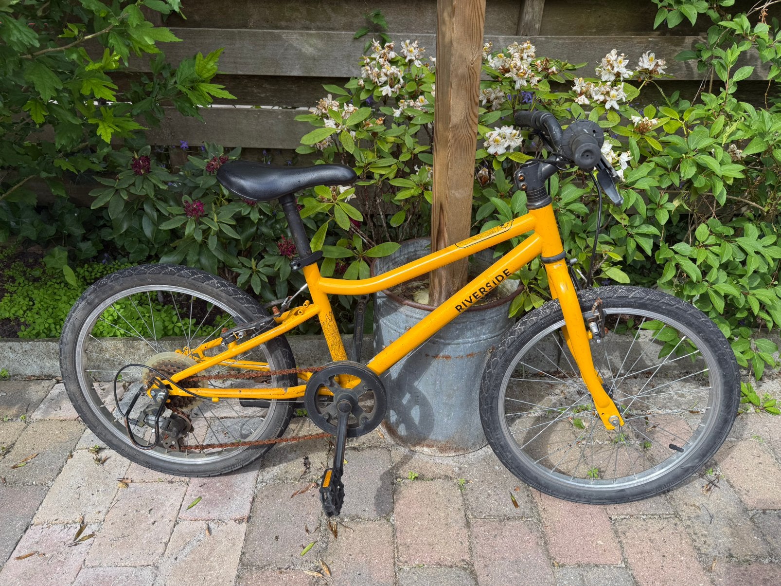 Decathlon Riverside mountainbike 20 inch, Ophalen, Gebruikt, Staal, 16 tot 20 inch