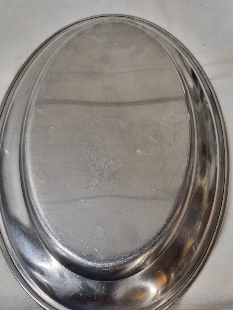 opdekschaal ovaal rvs gero zilmeta, Ophalen of Verzenden, 'T Olde Gre-j, Info@toldegrej.nl, Endepoelstraat 20f Didam