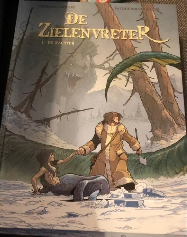 de wachter de zielenvreter hardcover k3, Eén stripboek, Ophalen of Verzenden, Zo goed als nieuw