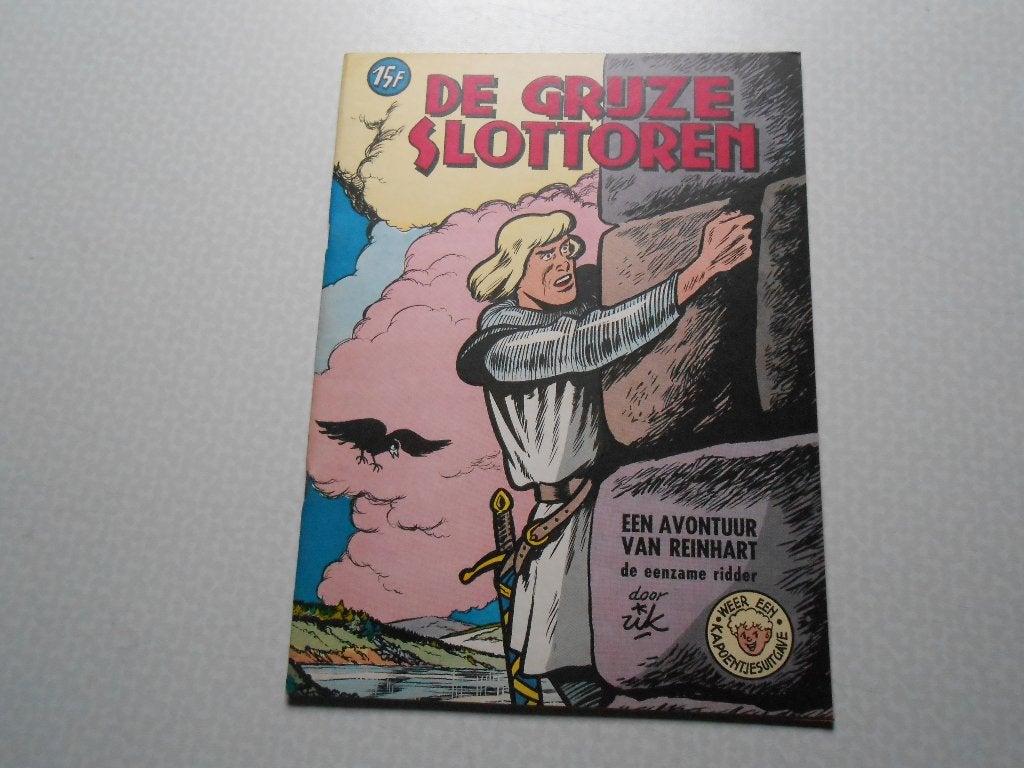ridder reinhart 7 De grijze slottoren 1962 1 ste druk., Eén stripboek, Nieuw, Ophalen of Verzenden, Rik clement