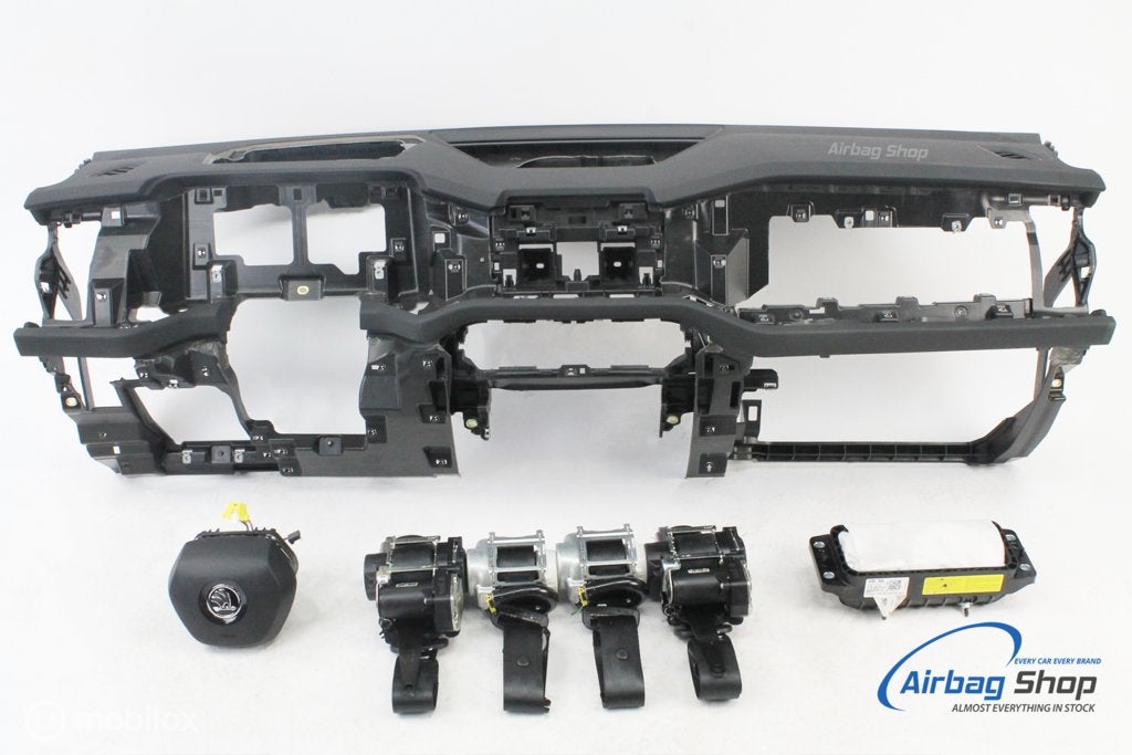 Airbag set Dashboard zwart HUD speaker Skoda Kodiaq 2024-..., Gebruikt, Ophalen of Verzenden