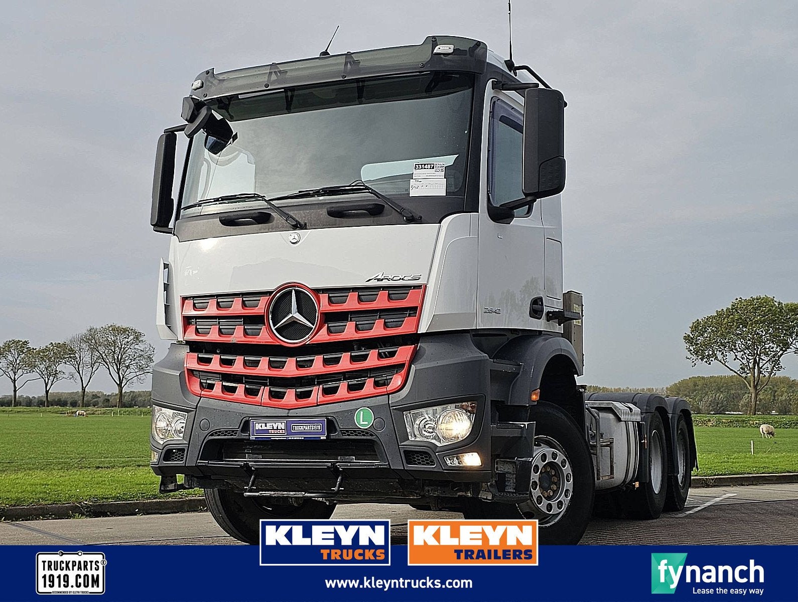 MERCEDES-BENZ AROCS 2642 6X4 HUBREDUCTION, OM471 13L ENGINE,, Auto's, Euro 6, Overige kleuren, Verwarmde buitenspiegels, Mercedes-Benz