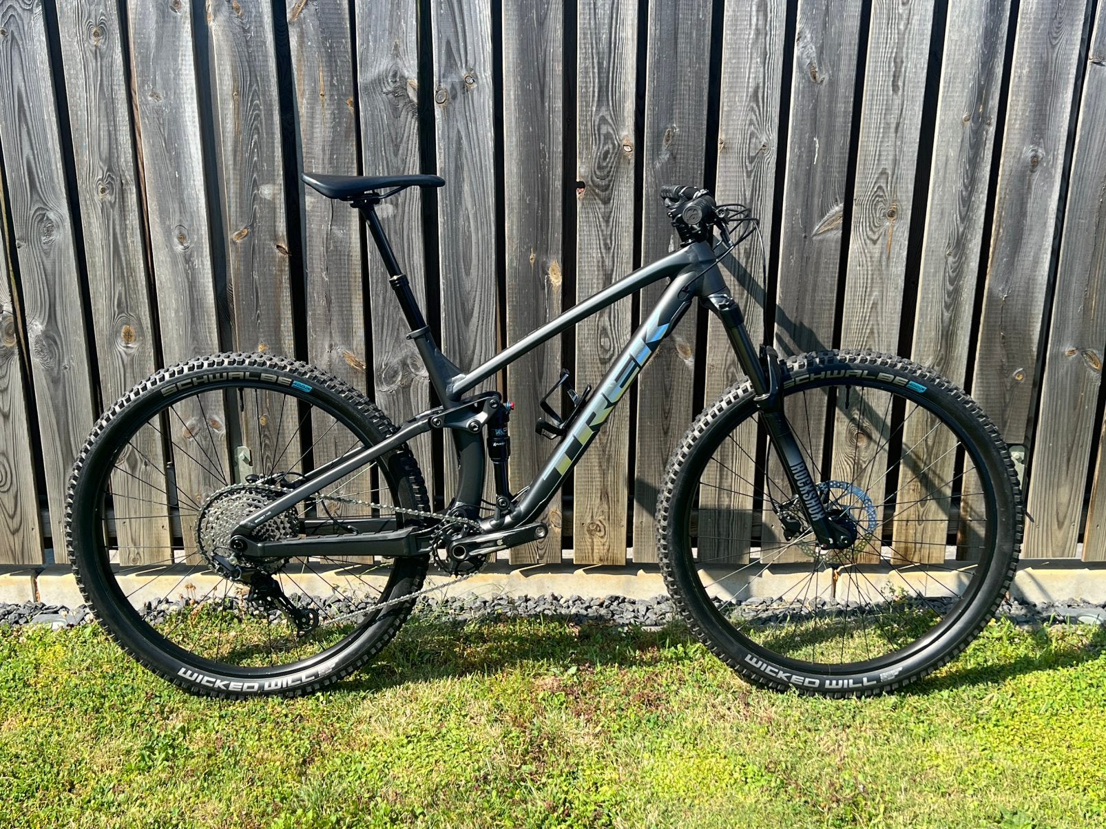 Trek Fuel Ex5 L full suspension dropper rockshox tubeless, Gebruikt, Fully, Ophalen of Verzenden, Schijfrem