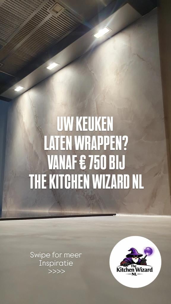 Uw Keuken Laten Wrappen? Binnen 1 Dag Een Nieuwe Look!, Ophalen, Zo goed als nieuw