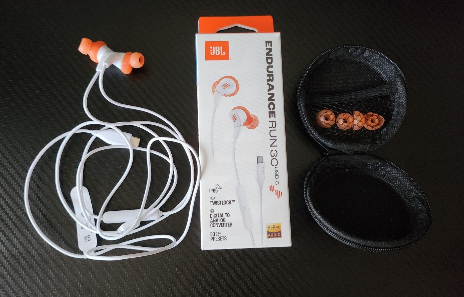 JBL Endurance Run 3C, In gehoorgang (in-ear), Ophalen of Verzenden, Zo goed als nieuw, JBL