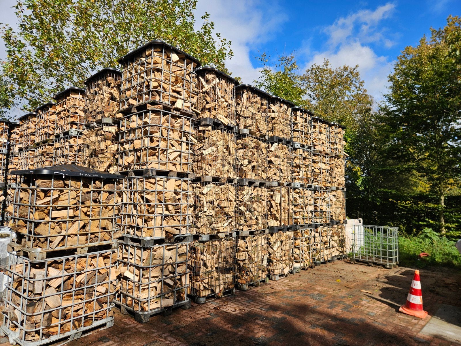 Eiken en Beuken haardhout, Minder dan 3 m³, Ophalen of Verzenden, Eikenhout, Blokken