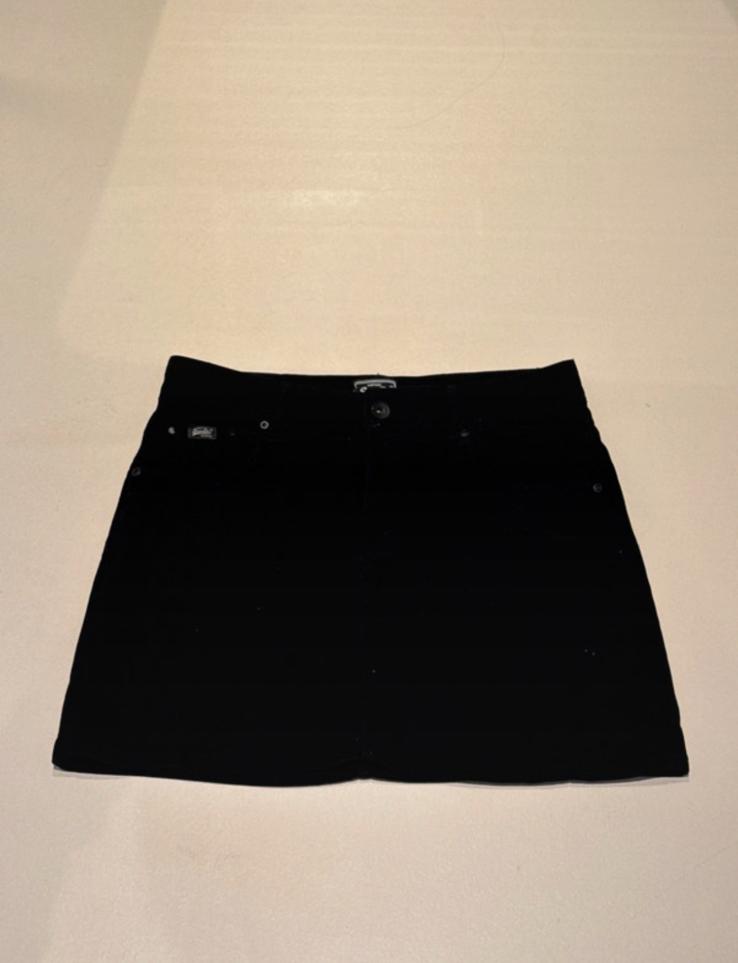 Superdry - corduroy rok, Kleding | Dames, Rokken, Verzenden, Zwart, Zo goed als nieuw, Maat 36 (S)