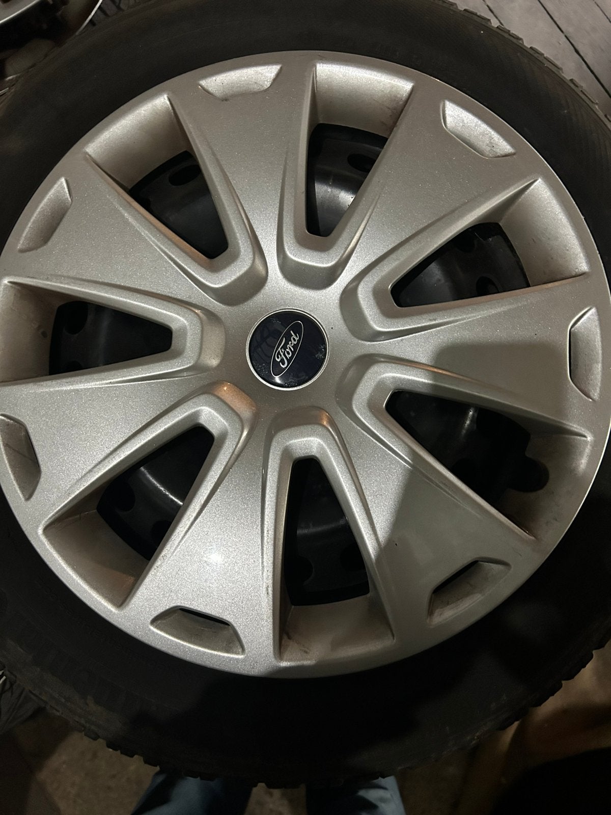 Winterbanden Ford Cmax, Auto-onderdelen, Ophalen, Gebruikt, 16 inch, Banden en Velgen