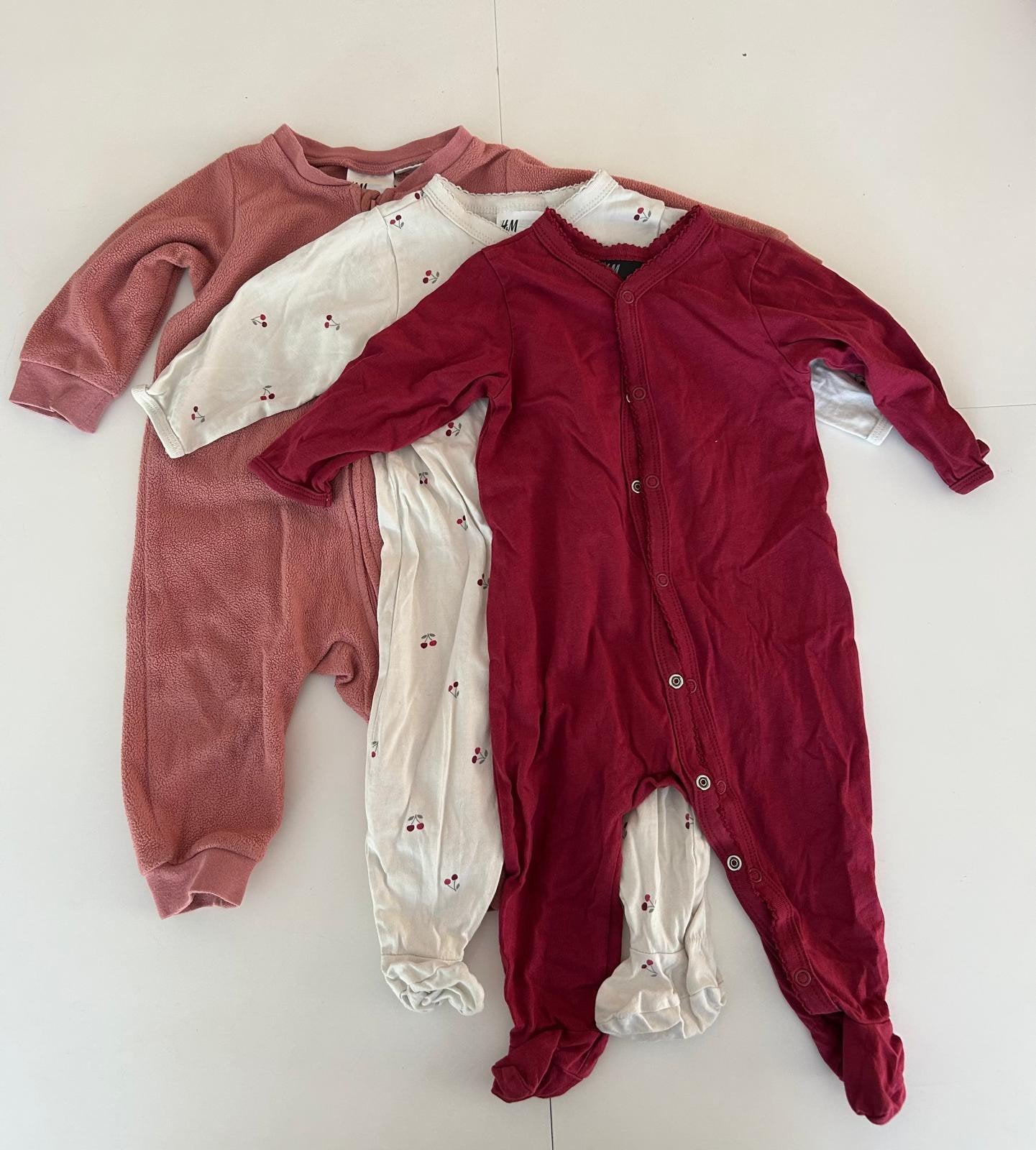 3x H&M boxpakjes maat 68, Gebruikt, Meisje, H&M, Ophalen of Verzenden