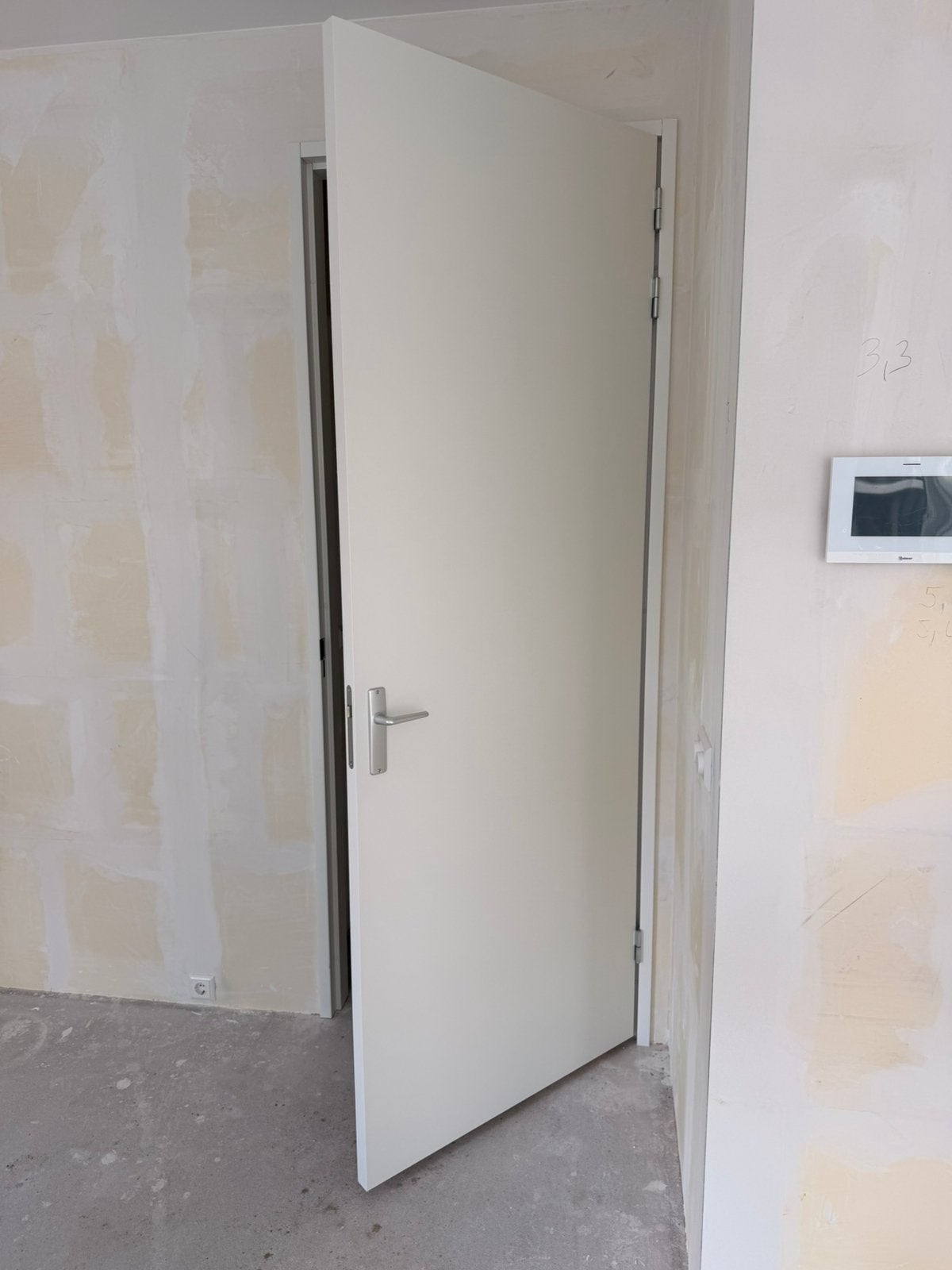 Binnendeur wit 2315x88, Ophalen, 80 tot 100 cm, 215 cm of meer, Binnendeur