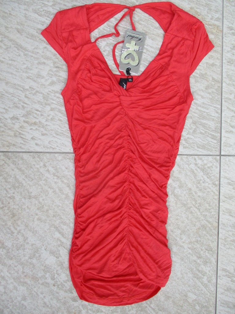 Coolcat topje rood maat XS top NIEUW, Nieuw, Ophalen of Verzenden, Coolcat, Zonder mouw