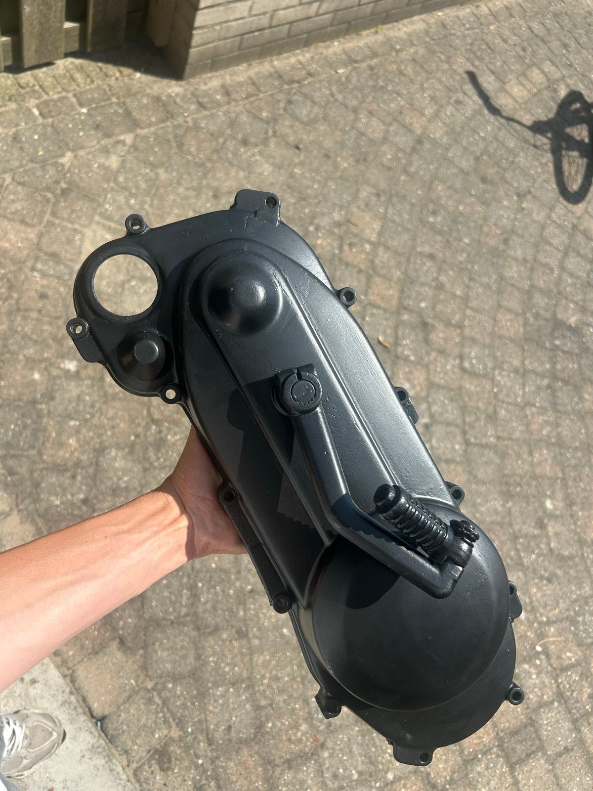 Piaggio 50cc Carterkap Zwart met Binnenwerk, Ophalen of Verzenden, Gebruikt, Overige typen, Piaggio