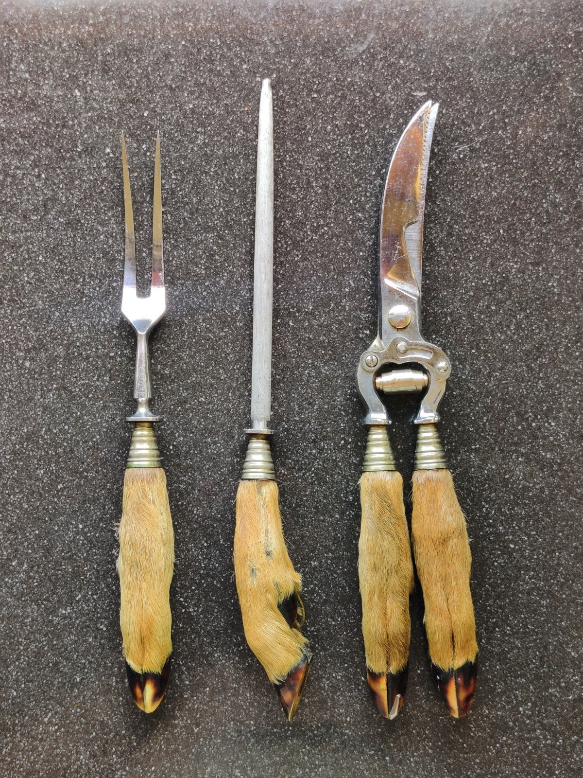 Vintage Reepoot Bestek Set - Uniek Jacht Bestek, Antiek en Kunst, Antiek | Bestek, Ophalen of Verzenden