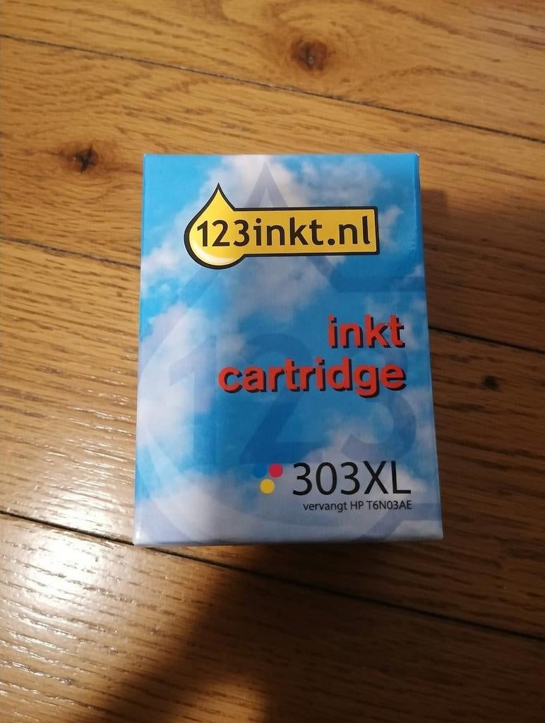123inkt Inkt cartridge 303XL (vervangt HP T6N03AE), Computers en Software, Printerbenodigdheden, Ophalen of Verzenden, Nieuw, Cartridge