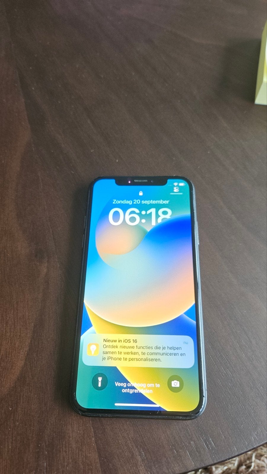 Iphone X 256Gb, Telecommunicatie, Ophalen, Zwart, 256 GB