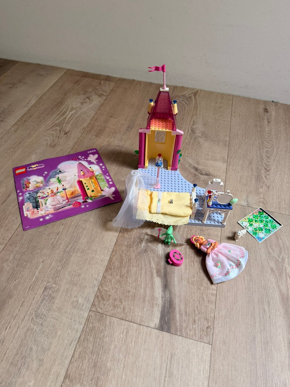 Lego Belville 5805 princess Rosalines room, Ophalen of Verzenden, Zo goed als nieuw