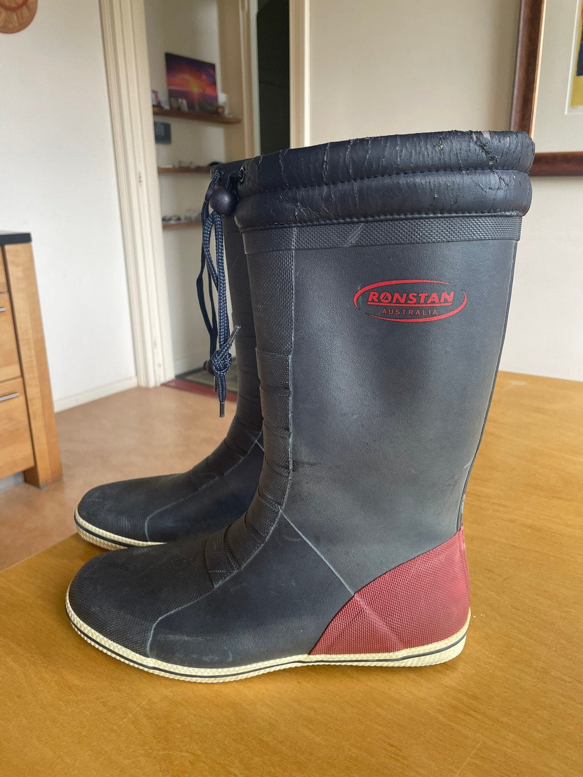 Zeillaarzen Ronstan mt 44, Ophalen of Verzenden, Gebruikt, Dame of Heer, Bootschoenen