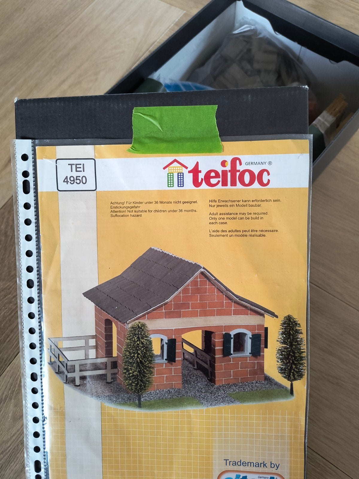 Teifoc Bouwset 4950 - Duurzaam Materiaal!, Ophalen of Verzenden