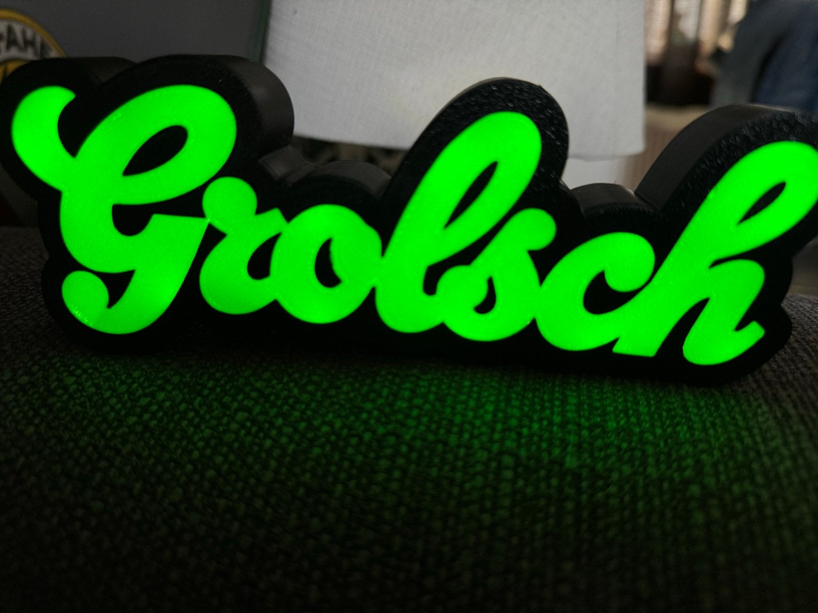 Grolsch LED lampje - Uniek en sfeervol, Ophalen of Verzenden, Zo goed als nieuw