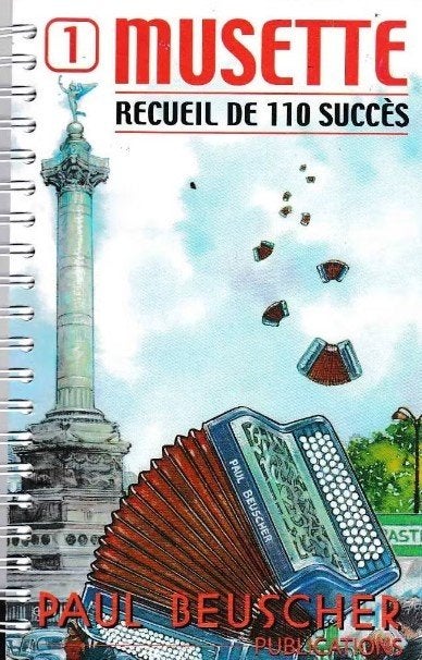 accordeon: Musette 1 Recueil de 110 succès-aanrader, Ophalen of Verzenden, Gebruikt, Thema, Accordeon