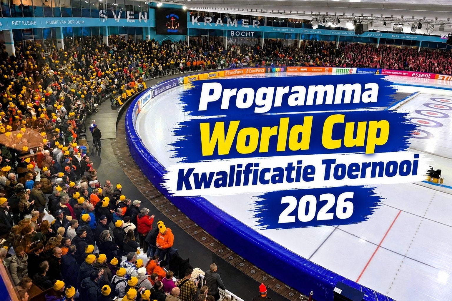 2 tickets wk kwalificatie schaatsen 31 oktober sven kramer, Tickets en Kaartjes, Twee personen, Oktober