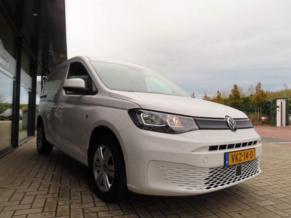Volkswagen CADDY 2.0 TDI 102 Pk Airco Navi Trekhaak 2021, Auto's, Voorwielaandrijving, Start-stop-systeem, 4 cilinders, Volkswagen