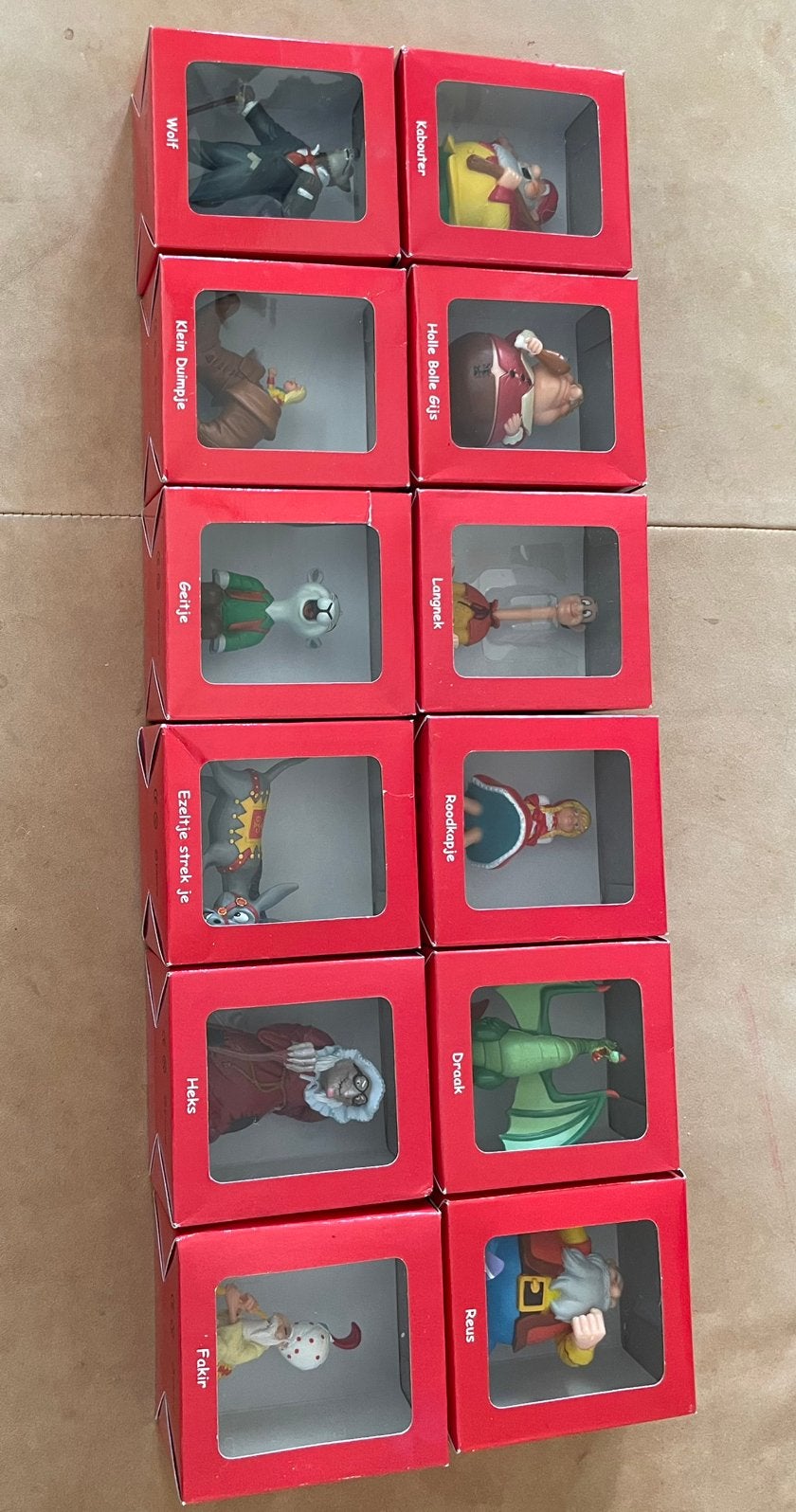 Super mooie efteling sprookjesbos beeldjes komplete serie., Verzamelen, Ophalen of Verzenden, Zo goed als nieuw, Beeldje of Poppetje