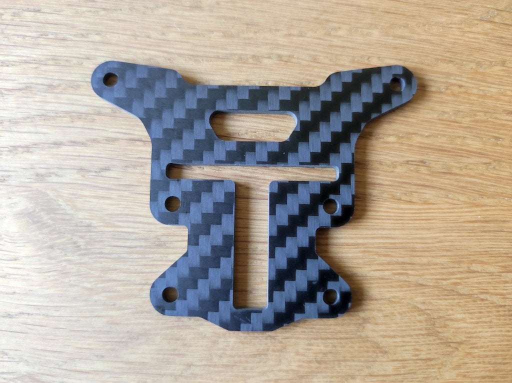 Tamiya M03 FF02 Carbon Demper Houder Achterkant, Elektro, Nieuw, Ophalen of Verzenden, Schaal 1:10