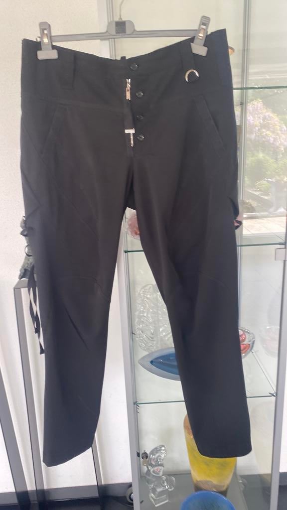 Zwarte broek HIGH USE it m 48, Zwart, Maat 46/48 (XL) of groter, Ophalen of Verzenden, Zo goed als nieuw