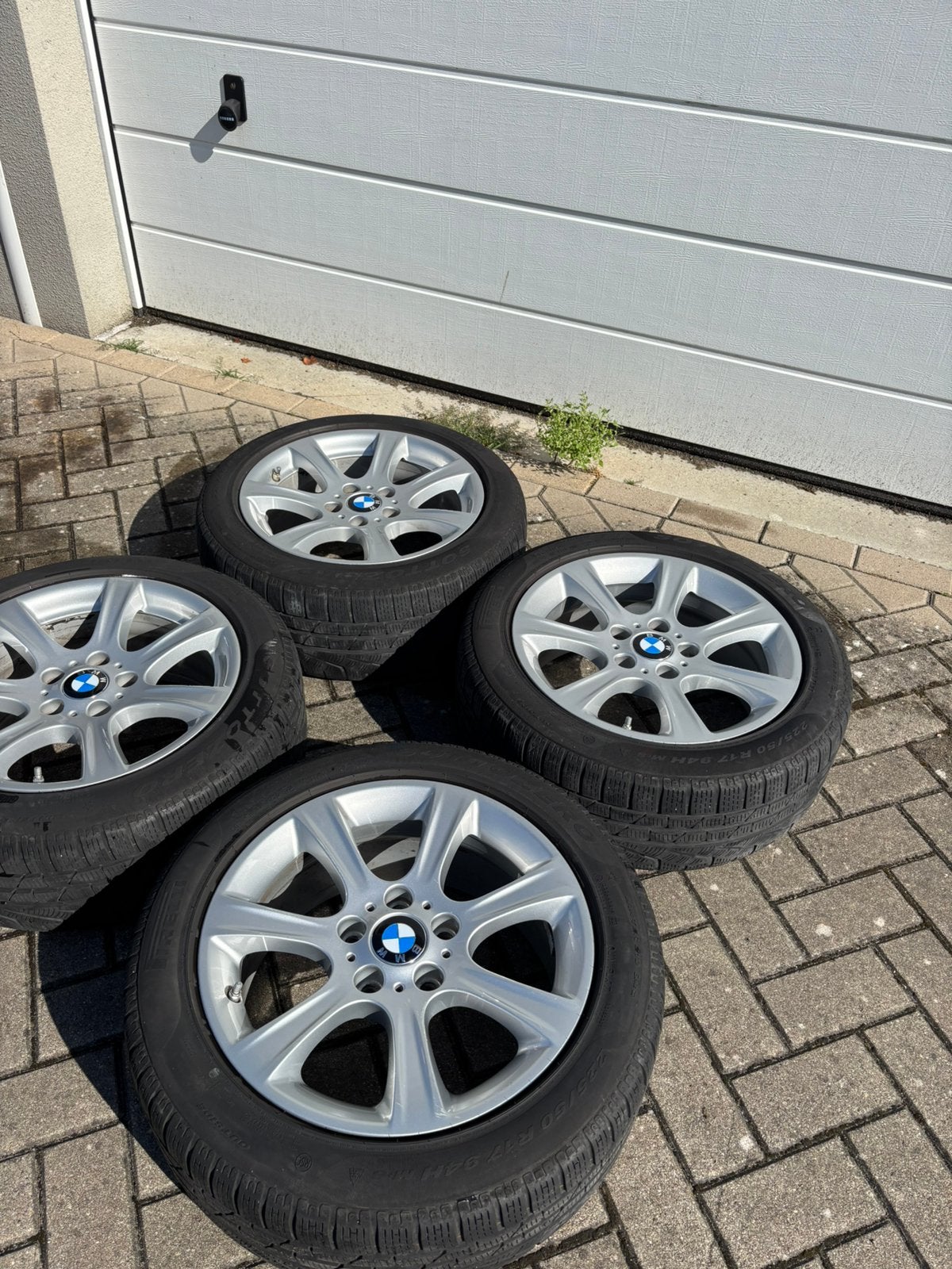 Bmw E90 velgenset 17inch, Auto-onderdelen, Banden en Velgen, Ophalen, Banden en Velgen, 17 inch, Zomerbanden