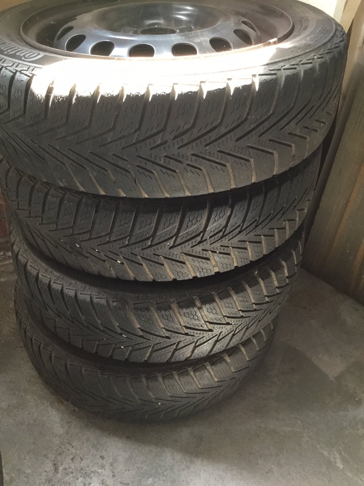 Winterbanden 155/65 R14 op velg voor peugeot 107/aygo/C1, Auto-onderdelen, Banden en Velgen, Ophalen, 14 inch, 155 mm, Banden en Velgen