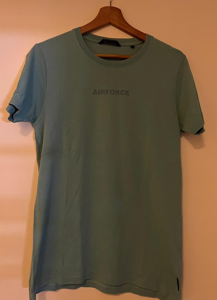 Airforce set T-shirt +korte broek, Kinderen en Baby's, Kinderkleding | Maat 176, Ophalen of Verzenden, Zo goed als nieuw, Jongen