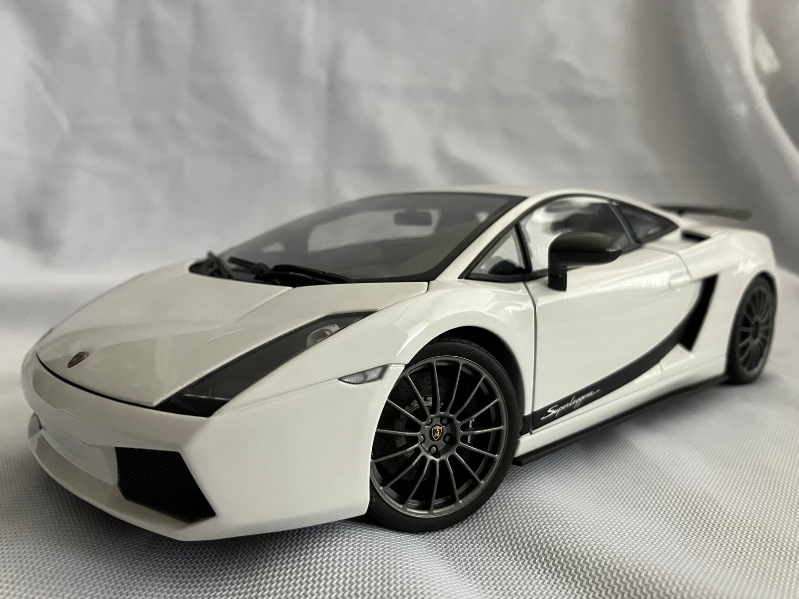 Lamborghini Gallardo Superleggera 1:18 AutoArt, Ophalen of Verzenden, Zo goed als nieuw, Auto, Autoart