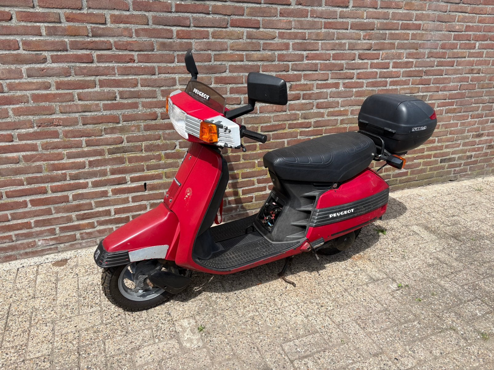 Peugeot scooter, Fietsen en Brommers, Ophalen, Zo goed als nieuw, Benzine