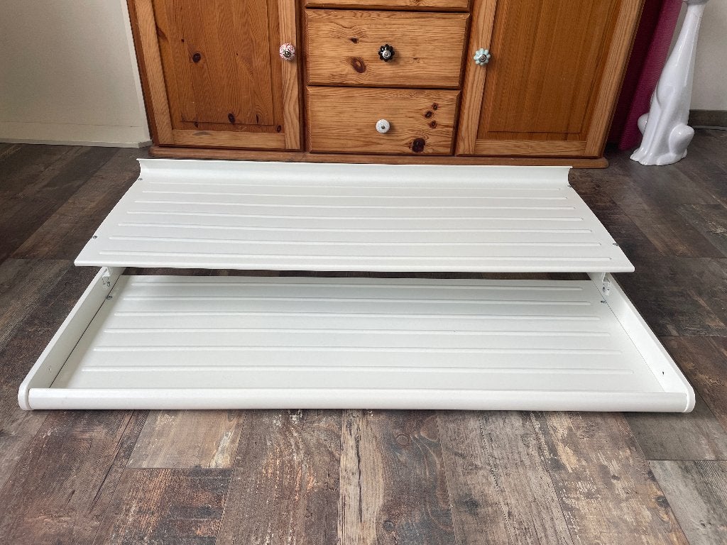 IKEA KOMPLEMENT, Uittrekbaar schoenenrek, wit, 100x58 cm, Huis en Inrichting, Kasten | Schoenenrekken, Ophalen, Gebruikt