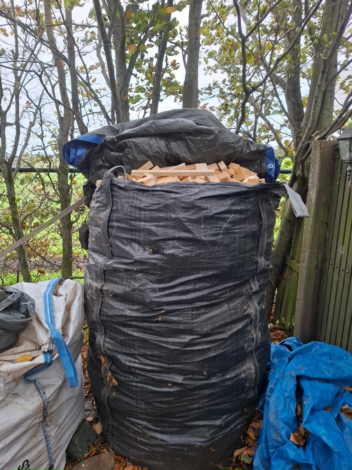 Stookhout en aanmaakhout - 1,5 kuub en 10 kg zakken, Tuin en Terras, Ophalen of Verzenden