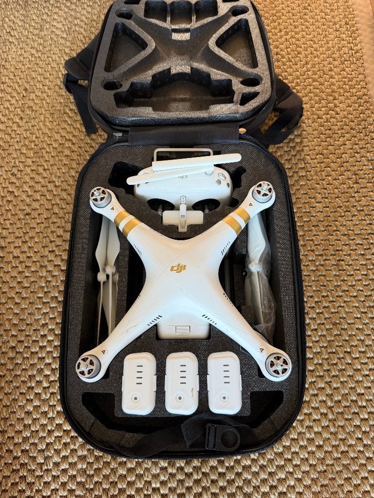 DJI Phantom 3 Pro - complete set met controller & rugzak, Ophalen, Gebruikt, Return to Home, 15 tot 30 minuten