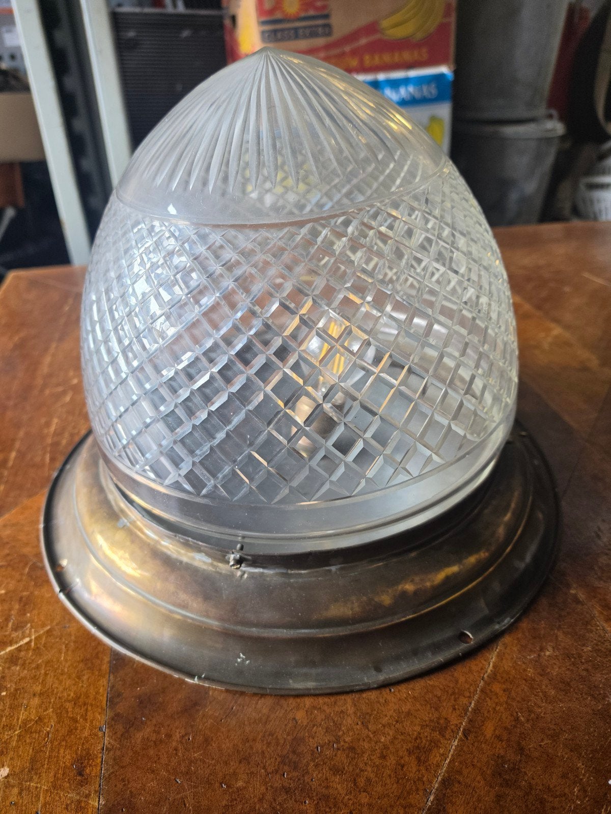 grote plafondlamp, Huis en Inrichting, Ophalen of Verzenden, Gebruikt, Plafondlamp