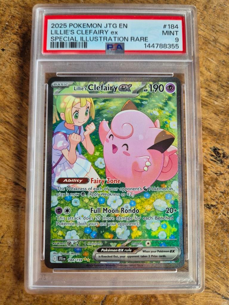 Lillies Clefairy PSA 9, Ophalen of Verzenden, Zo goed als nieuw