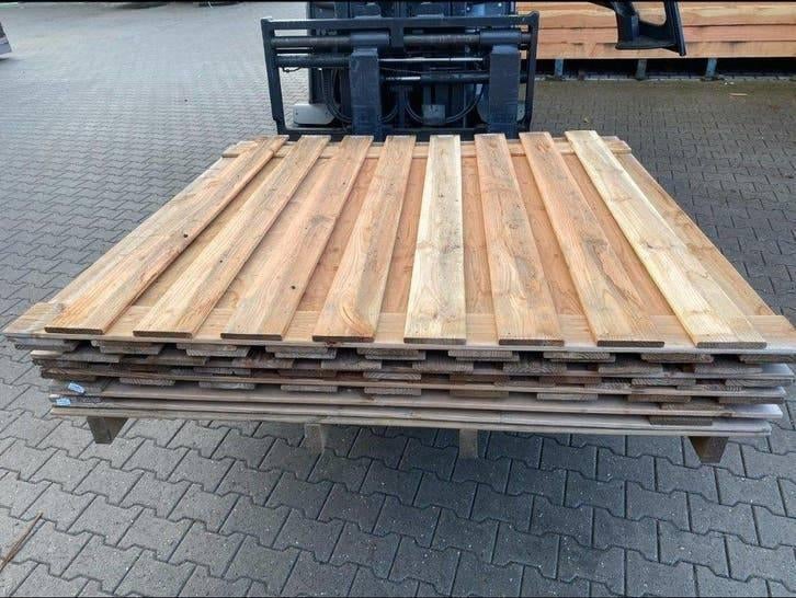 Restpartij Douglas schermen c 17+2 (6 stuks), Tuin en Terras, Ophalen, Houthandel Jan Sok Joure, 1 tot 2 meter, Minder dan 3 meter