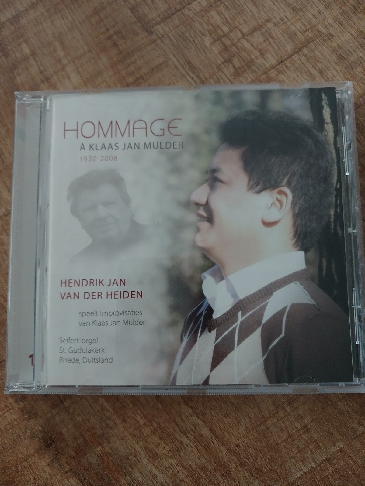 Hommage à Klaas Jan Mulder, Cd's en Dvd's, Orgel, Inclusief doosje, Ophalen of Verzenden, Zo goed als nieuw