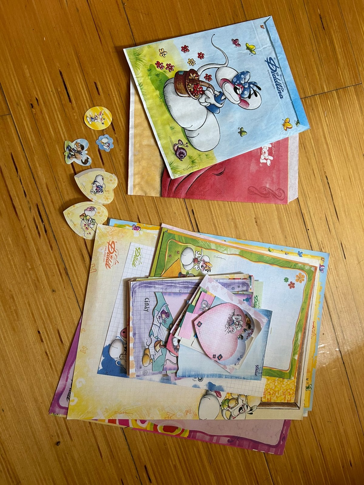 Diddl verrassingspakket 2, Verzamelen, Diddl, Ophalen of Verzenden, Diddl, Zo goed als nieuw, Papier, Kaart of Schrift