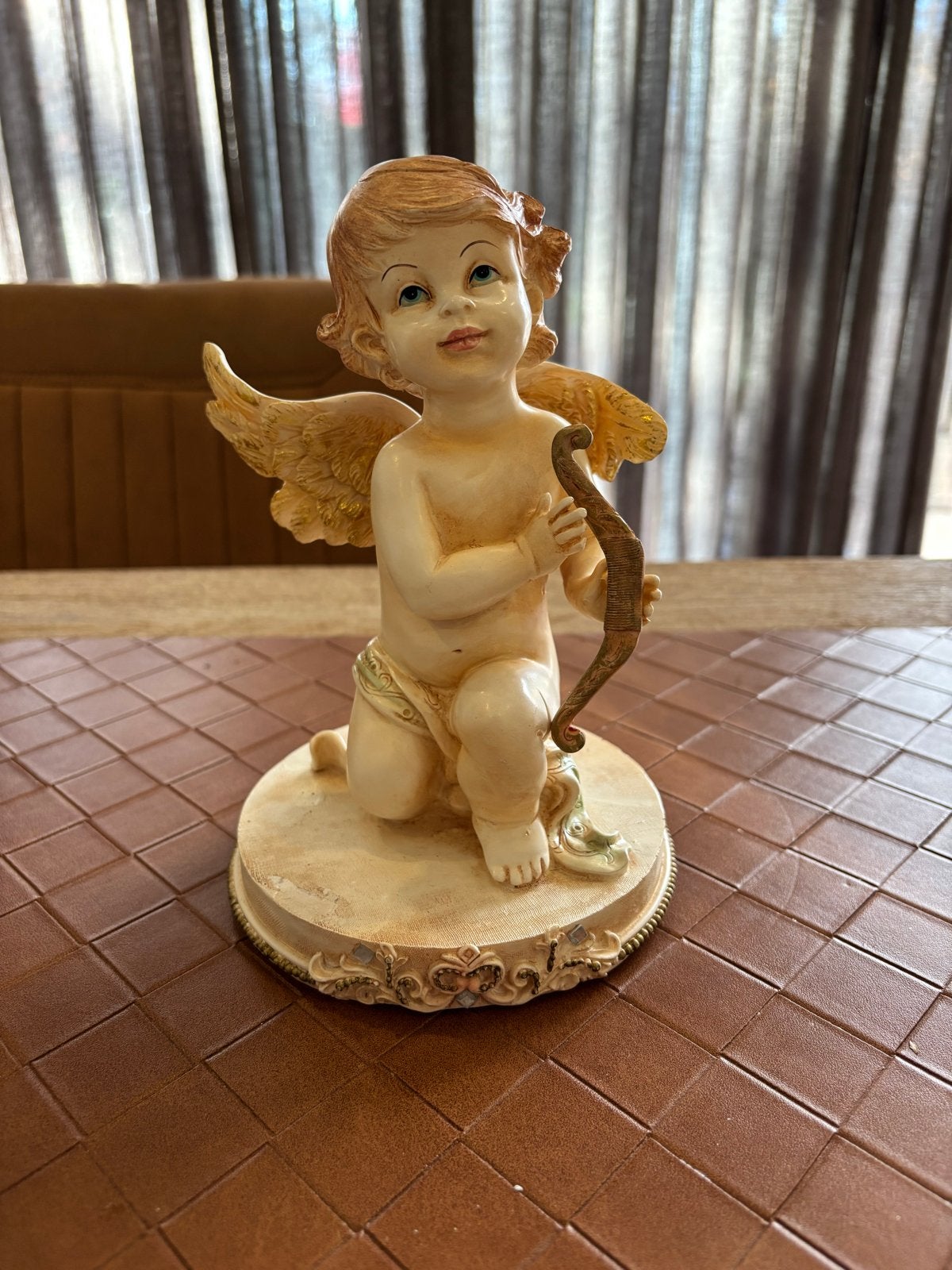 Engel met Harp - Decoratief Beeldje, Ophalen of Verzenden, Nieuw, Religie