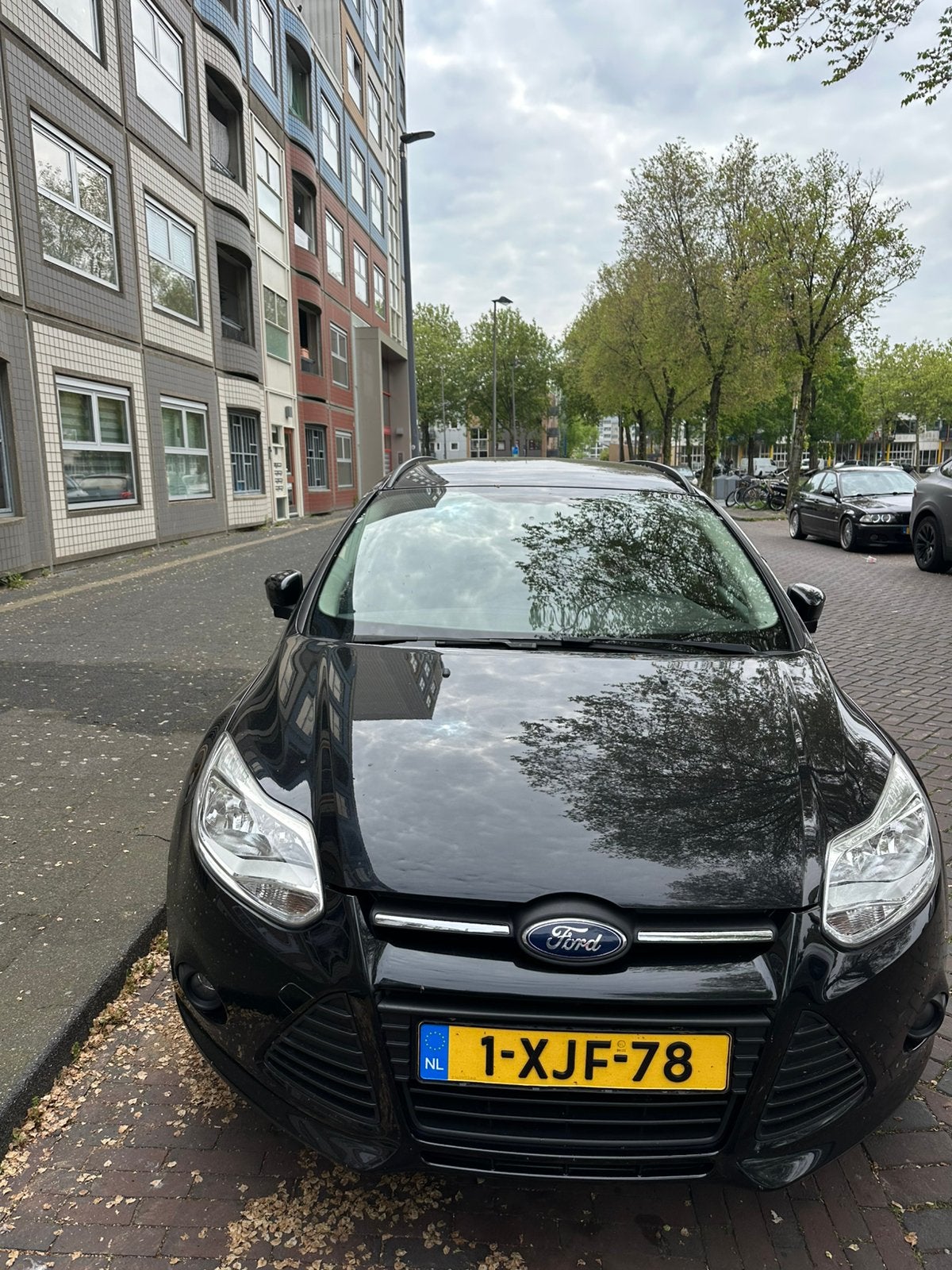 Ford Focus 1.0 Ecoboost 92KW Wagon 2013 Zwart, Auto's, Ford, Bedrijf, Focus, Benzine, A, Stationwagon, Handgeschakeld, Geïmporteerd