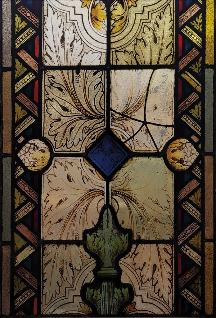 glas in lood, Ophalen