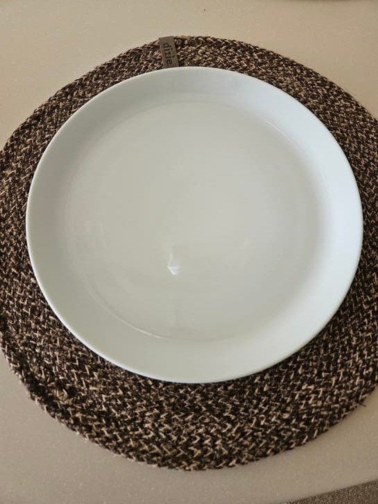 6 Vivo Villeroy & Boch witte dinerborden, Villeroy & Boch, Ophalen of Verzenden, Zo goed als nieuw, Bord(en)