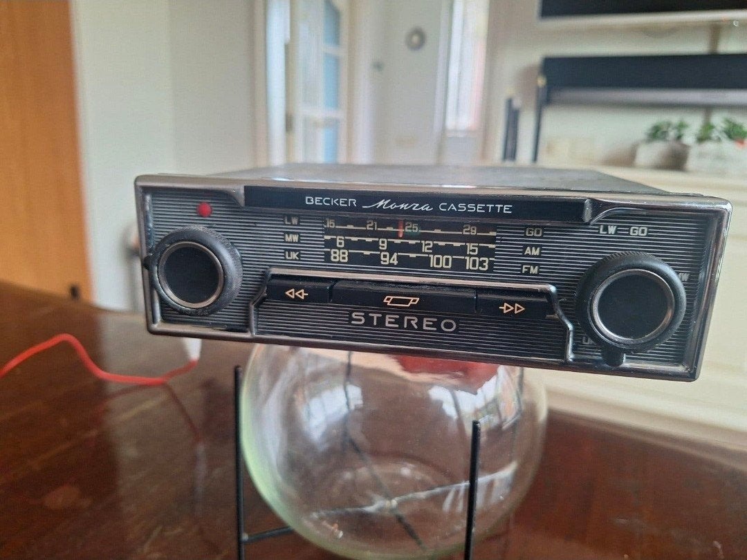 Becker Monza stereo radio/cassette, Auto diversen, Ophalen of Verzenden, Gebruikt