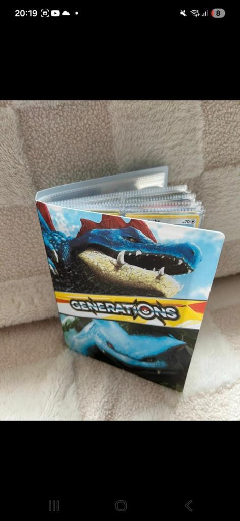 Pokémon Kaarten Binder met Diverse Kaarten, Ophalen of Verzenden, Gebruikt, Meerdere kaarten
